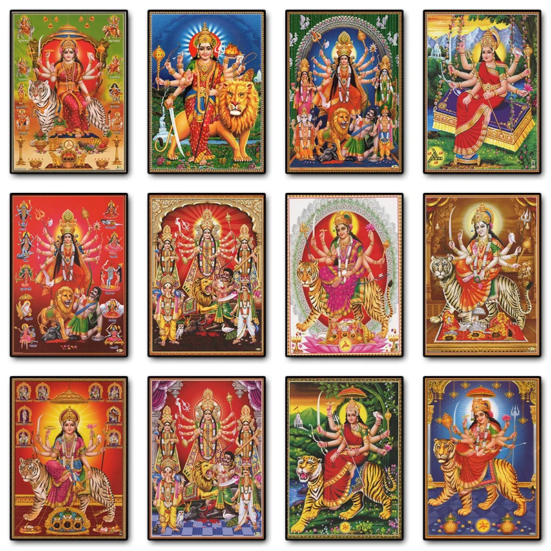 Durga Goddess Vintage Indian G - огляд і ціна Home Decor Indonesia