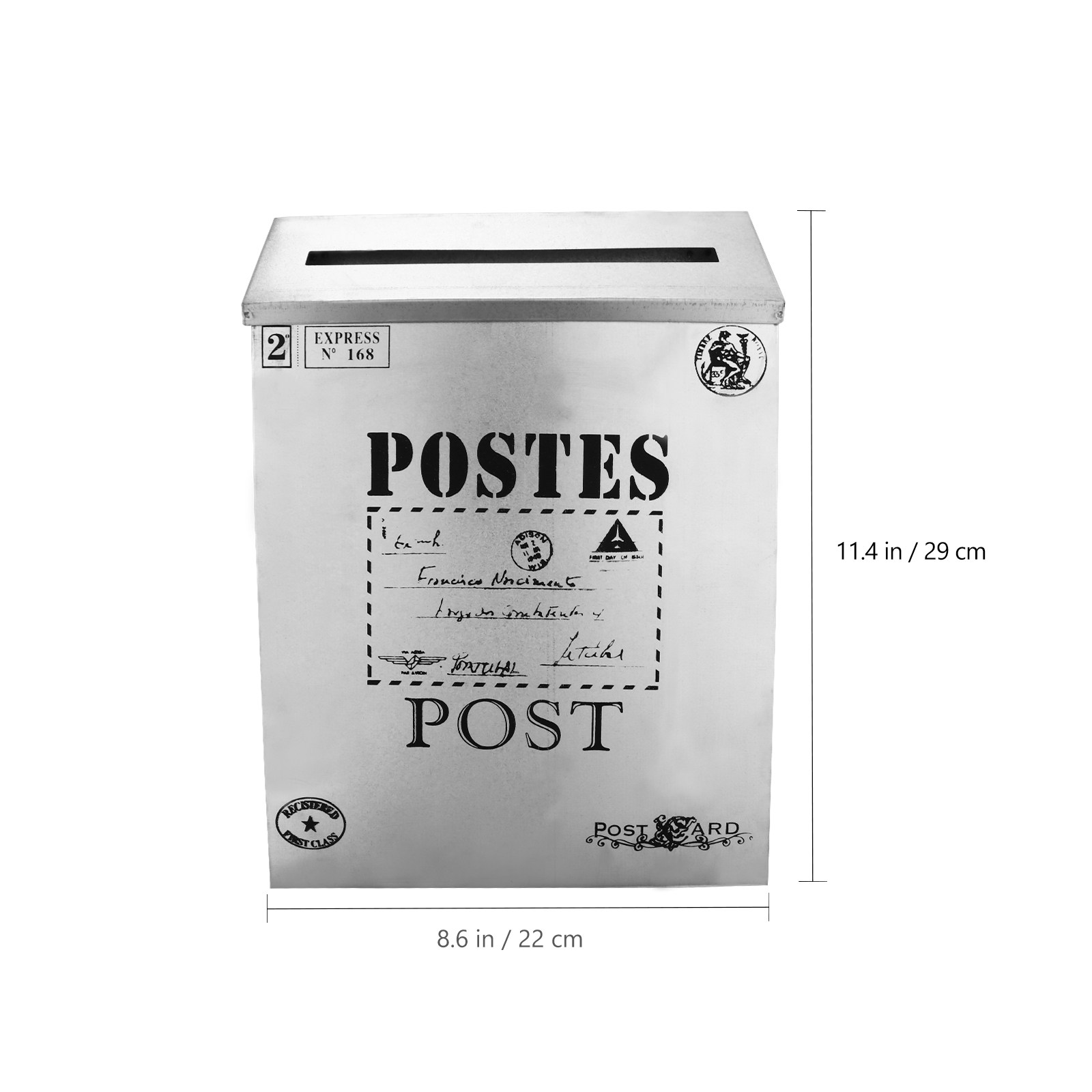 1Pcs Vintage Tin Mailbox Lette - огляд і ціна Home Decor Magazine
