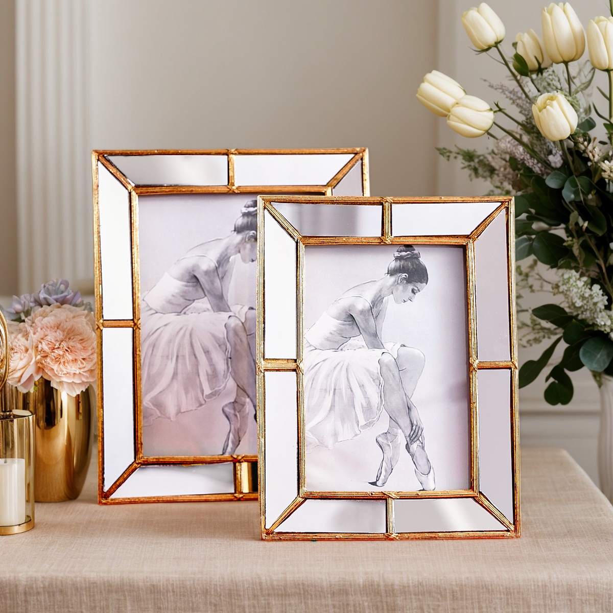 1PC, A Photo Frame with a Simp - огляд і ціна Bamboo Photo Frame